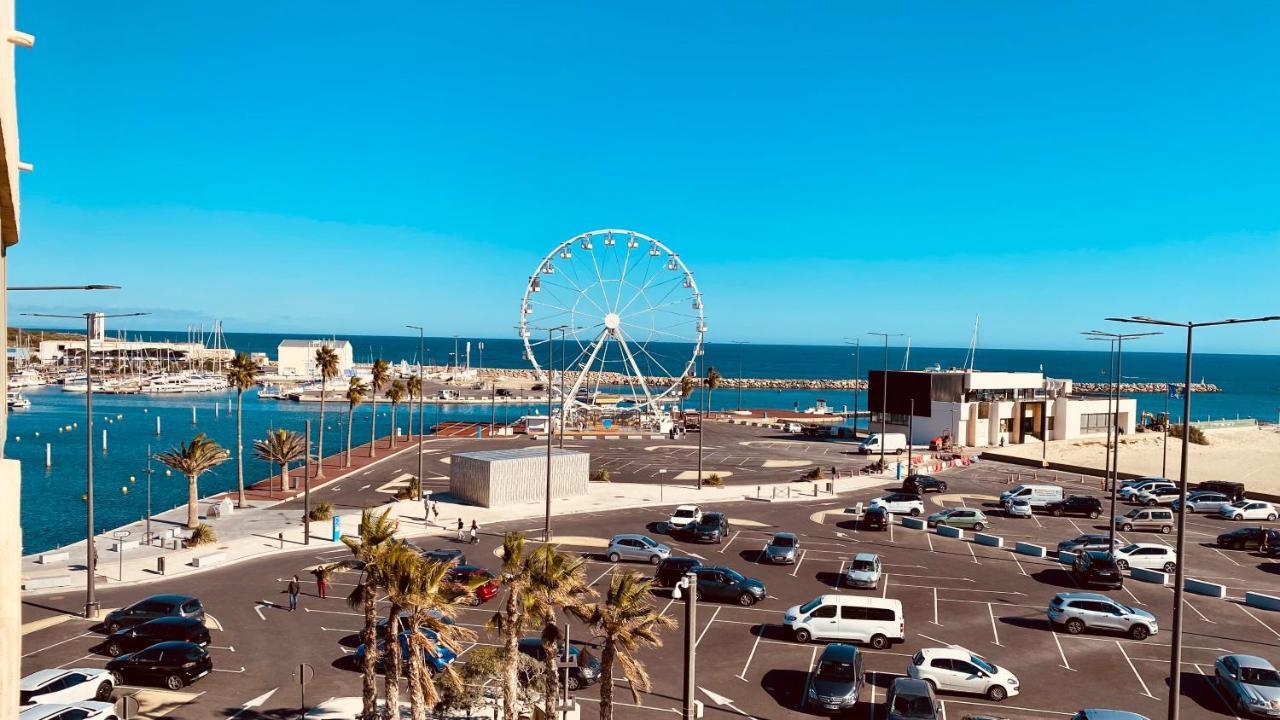"Chill" Magnifique Vue Sur La Mer Et Le Port Au Coeur De La Ville En Premiere Ligne Canet-en-Roussillon Zewnętrze zdjęcie